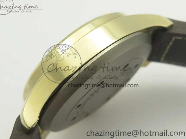 MIROTIME 0405 Big Pilot IW501005 Real Bronze ZF 1:1 Best Edition Black Dial on Brown Leather Strap A Sleek 7192